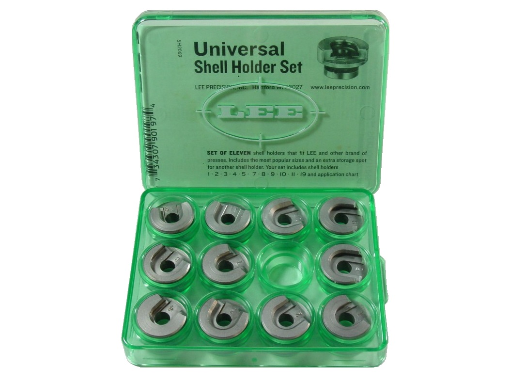 Lee UNIVERSAL SHELLHOLDER Set  11 stuks